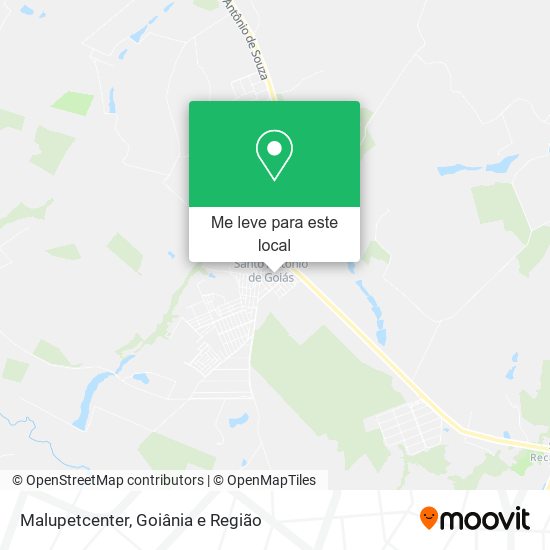 Malupetcenter mapa