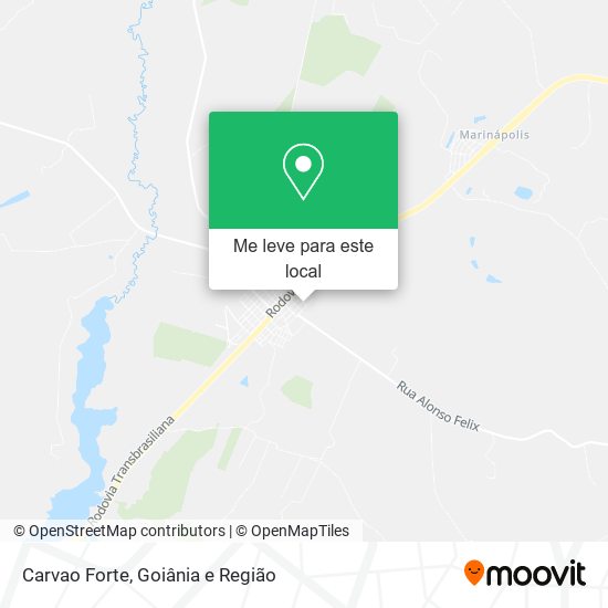 Carvao Forte mapa