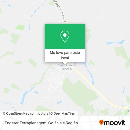 Engeter Terraplenagem mapa