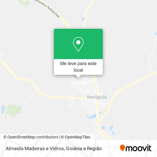 Almeida Madeiras e Vidros mapa