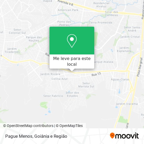 Pague Menos mapa