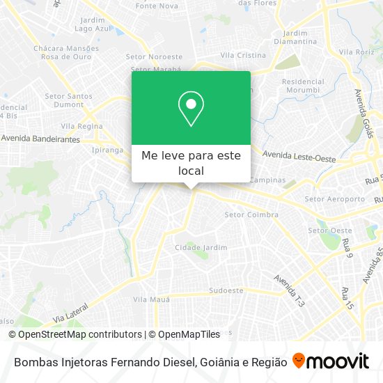 Bombas Injetoras Fernando Diesel mapa