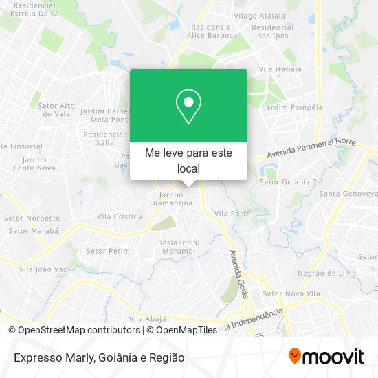 Expresso Marly mapa