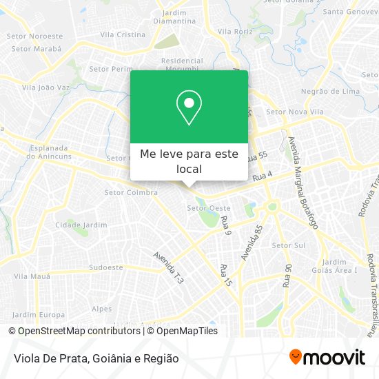 Viola De Prata mapa