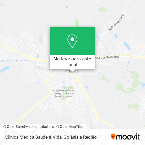 Clinica Medica Saude & Vida mapa