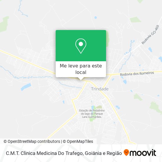 C.M.T. Clinica Medicina Do Trafego mapa