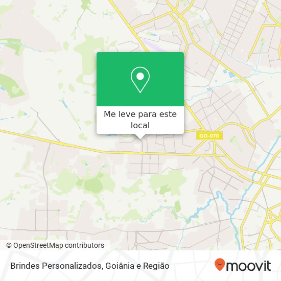 Brindes Personalizados, Avenida Perimetral Oeste Vila Regina Goiânia-GO 74376-000 mapa