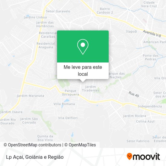 Lp Açai mapa