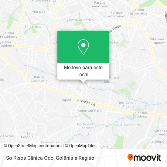 So Risos Clínica Odo mapa