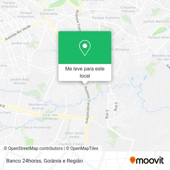 Banco 24horas mapa