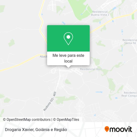 Drogaria Xavier mapa
