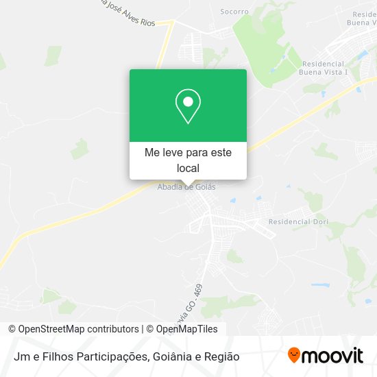 Jm e Filhos Participações mapa