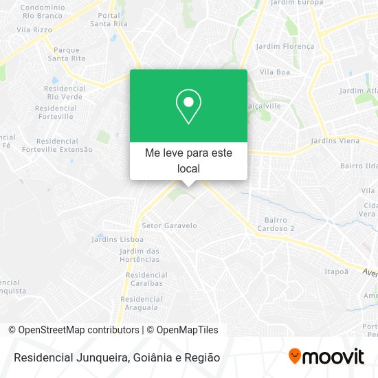 Residencial Junqueira mapa