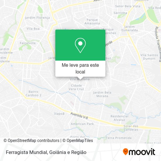 Ferragista Mundial mapa