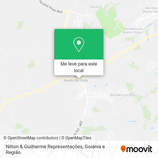 Nilton & Guilherme Representações mapa