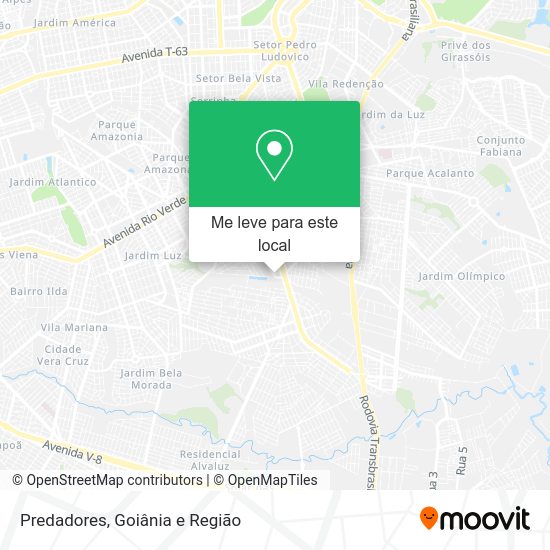 Predadores mapa