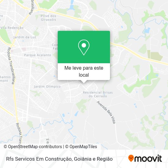 Rfs Servicos Em Construção mapa