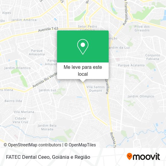 FATEC Dental Ceeo mapa