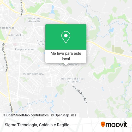 Sigma Tecnologia mapa
