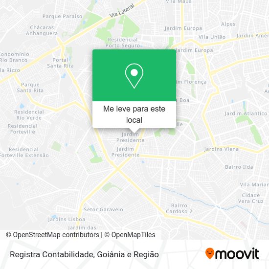 Registra Contabilidade mapa