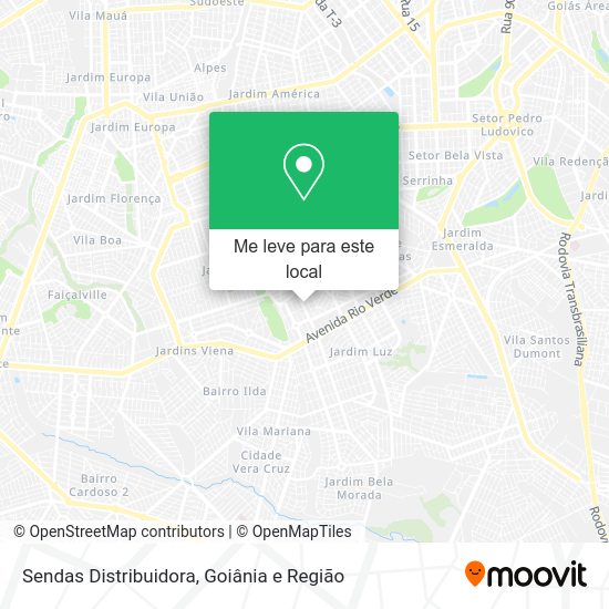 Sendas Distribuidora mapa