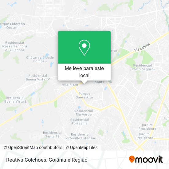 Reativa Colchões mapa