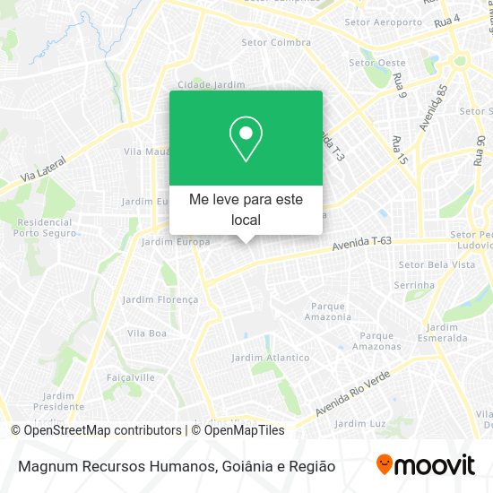 Magnum Recursos Humanos mapa