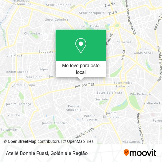 Ateliê Bonnie Fussi mapa