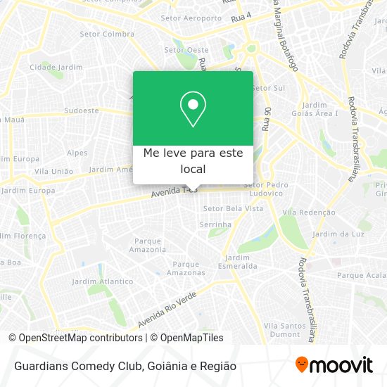 Guardians Comedy Club mapa