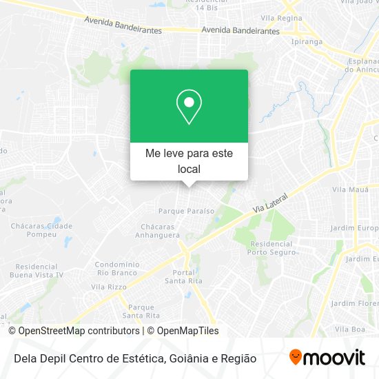 Dela Depil Centro de Estética mapa
