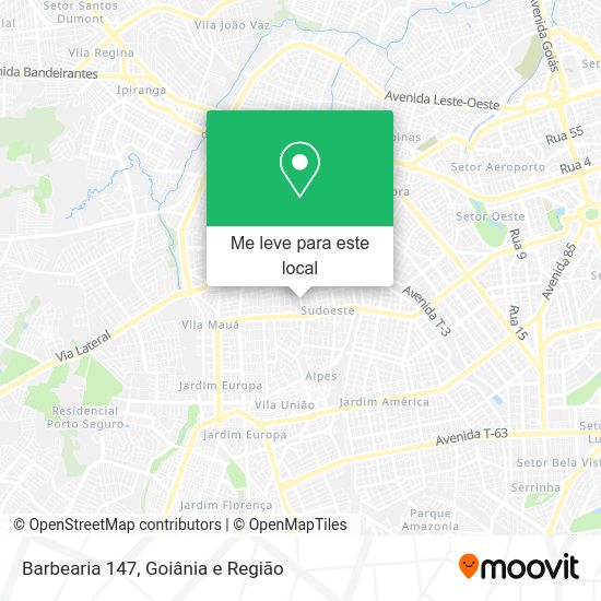 Barbearia 147 mapa