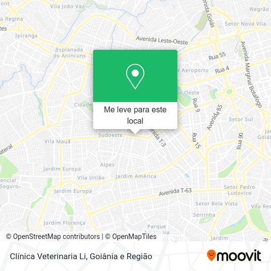 Clínica Veterinaria Li mapa