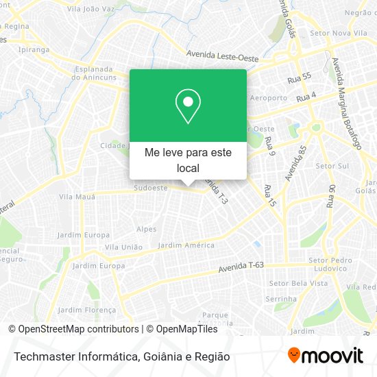 Techmaster Informática mapa