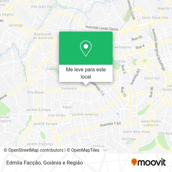 Edmila Facção mapa