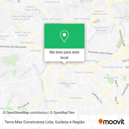 Terra Max Construtora Ltda mapa