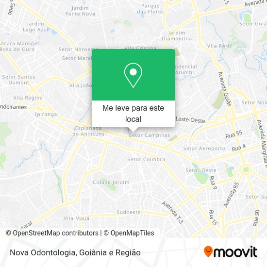 Nova Odontologia mapa