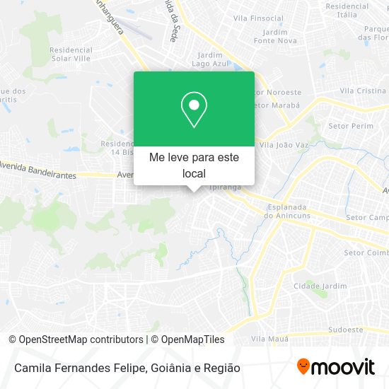 Camila Fernandes Felipe mapa