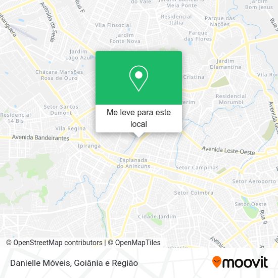 Danielle Móveis mapa