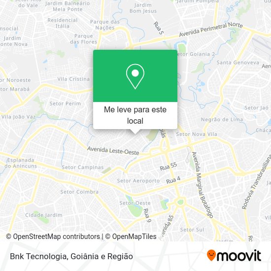 Bnk Tecnologia mapa