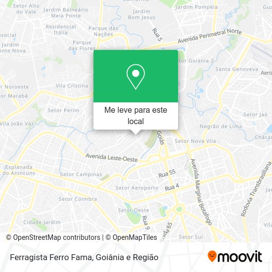 Ferragista Ferro Fama mapa