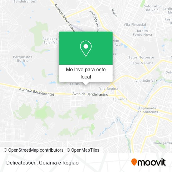 Delicatessen mapa
