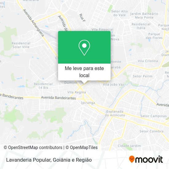 Lavanderia Popular mapa