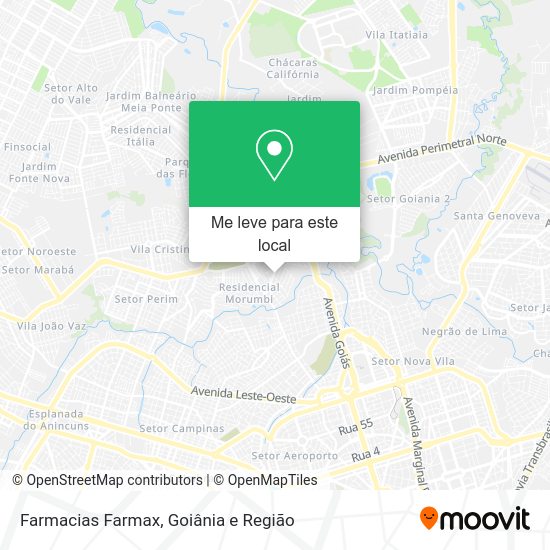 Farmacias Farmax mapa