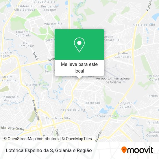 Lotérica Espelho da S mapa