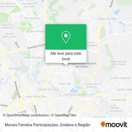 Morais Ferreira Participações mapa