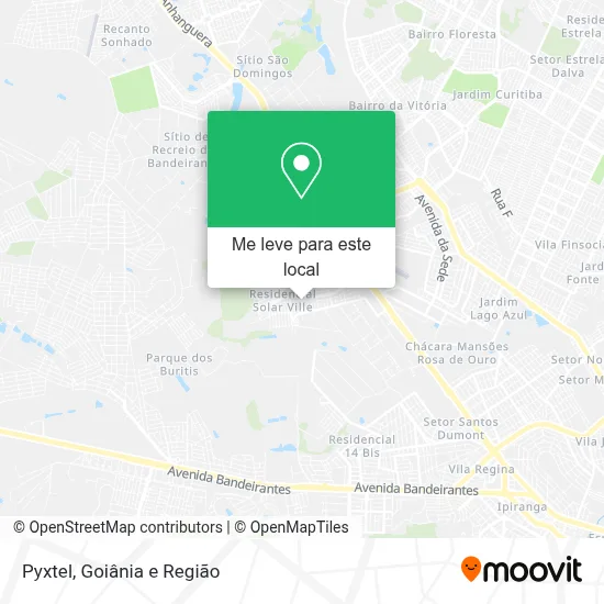 Pyxtel mapa