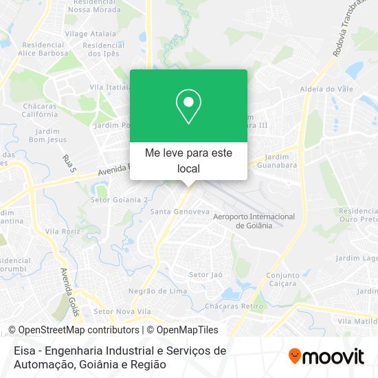 Eisa - Engenharia Industrial e Serviços de Automação mapa