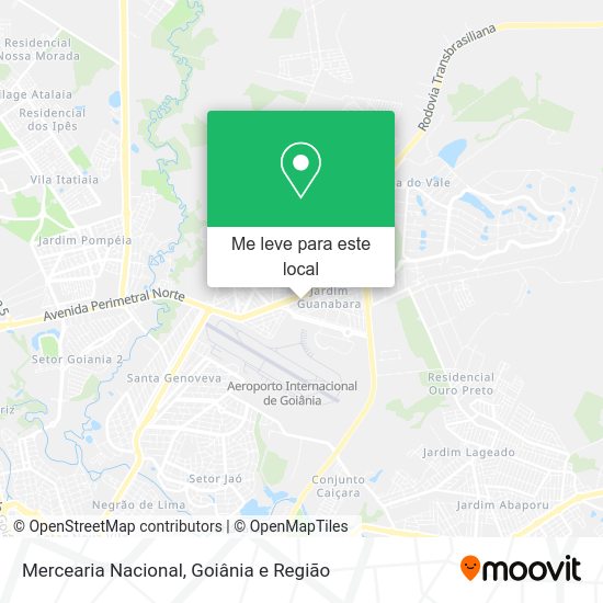Mercearia Nacional mapa