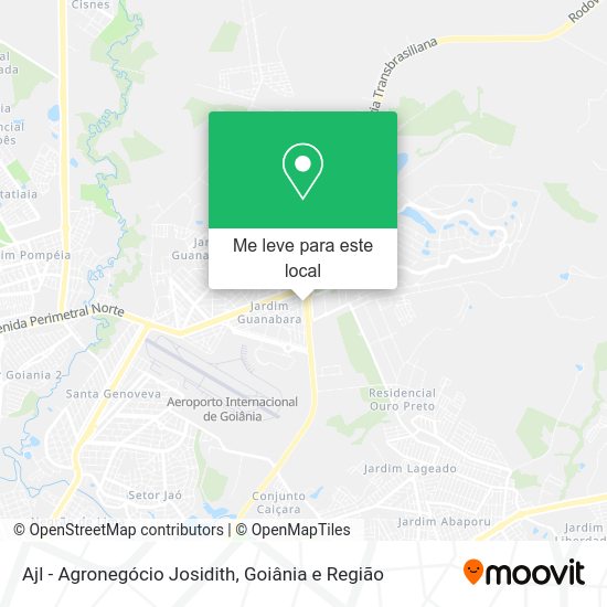 Ajl - Agronegócio Josidith mapa