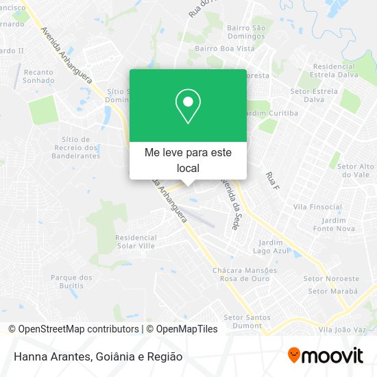 Hanna Arantes mapa